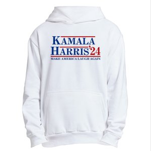 Kamala Harris 2024 Make America Laugh Again Urban Pullover Hoodie