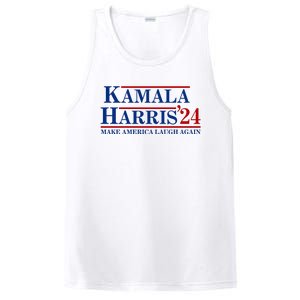 Kamala Harris 2024 Make America Laugh Again PosiCharge Competitor Tank