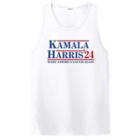 Kamala Harris 2024 Make America Laugh Again PosiCharge Competitor Tank