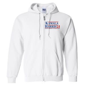 Kamala Harris 2024 Make America Laugh Again Full Zip Hoodie