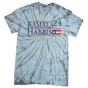 Kamala Harris 2024 For President Tie-Dye T-Shirt