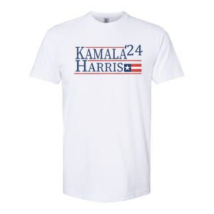 Kamala Harris 2024 For President Softstyle CVC T-Shirt