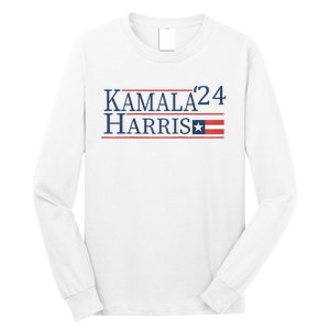 Kamala Harris 2024 For President Long Sleeve Shirt