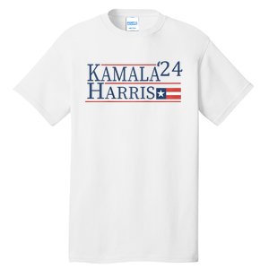 Kamala Harris 2024 For President Tall T-Shirt