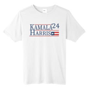 Kamala Harris 2024 For President Tall Fusion ChromaSoft Performance T-Shirt