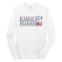 Kamala Harris 2024 For President Tall Long Sleeve T-Shirt