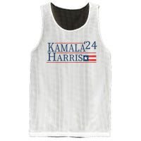 Kamala Harris 2024 For President Mesh Reversible Basketball Jersey Tank