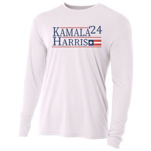 Kamala Harris 2024 For President Cooling Performance Long Sleeve Crew