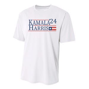 Kamala Harris 2024 For President Performance Sprint T-Shirt