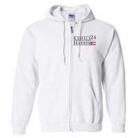 Kamala Harris 2024 For President Full Zip Hoodie