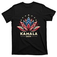 Kamala Harris 2024 Presidential Campaign American Lotus T-Shirt