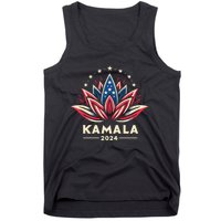 Kamala Harris 2024 Presidential Campaign American Lotus Tank Top