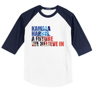 Kamala Harris 2024 Presidential Campaign Baseball Sleeve Shirt