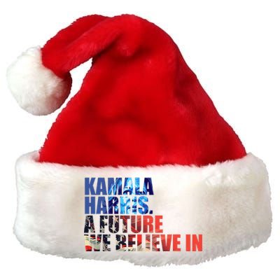 Kamala Harris 2024 Presidential Campaign Premium Christmas Santa Hat