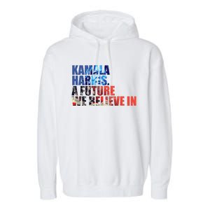 Kamala Harris 2024 Presidential Campaign Garment-Dyed Fleece Hoodie