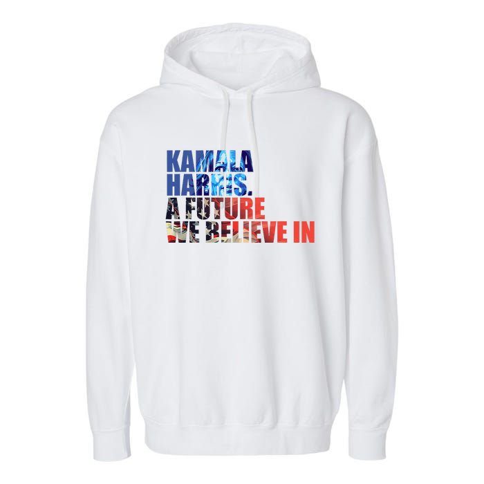 Kamala Harris 2024 Presidential Campaign Garment-Dyed Fleece Hoodie