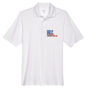 Kamala Harris 2024 Presidential Campaign Men's Origin Performance Pique Polo