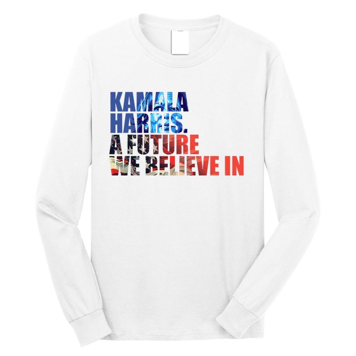 Kamala Harris 2024 Presidential Campaign Long Sleeve Shirt