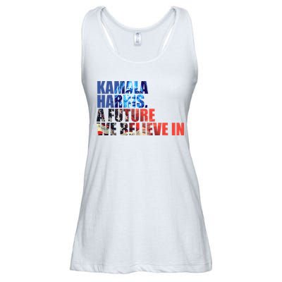 Kamala Harris 2024 Presidential Campaign Ladies Essential Flowy Tank