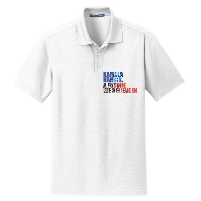 Kamala Harris 2024 Presidential Campaign Dry Zone Grid Polo