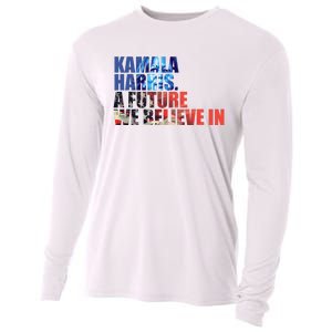 Kamala Harris 2024 Presidential Campaign Cooling Performance Long Sleeve Crew