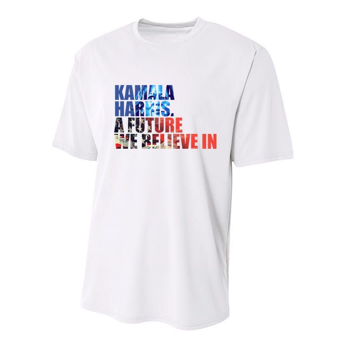 Kamala Harris 2024 Presidential Campaign Youth Performance Sprint T-Shirt