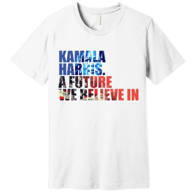 Kamala Harris 2024 Presidential Campaign Premium T-Shirt