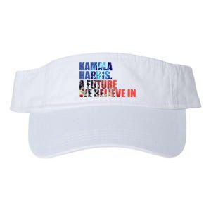 Kamala Harris 2024 Presidential Campaign Valucap Bio-Washed Visor