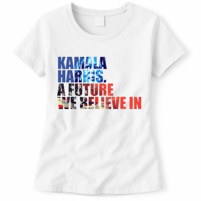 Kamala Harris 2024 Presidential Campaign Womens T-Shirt