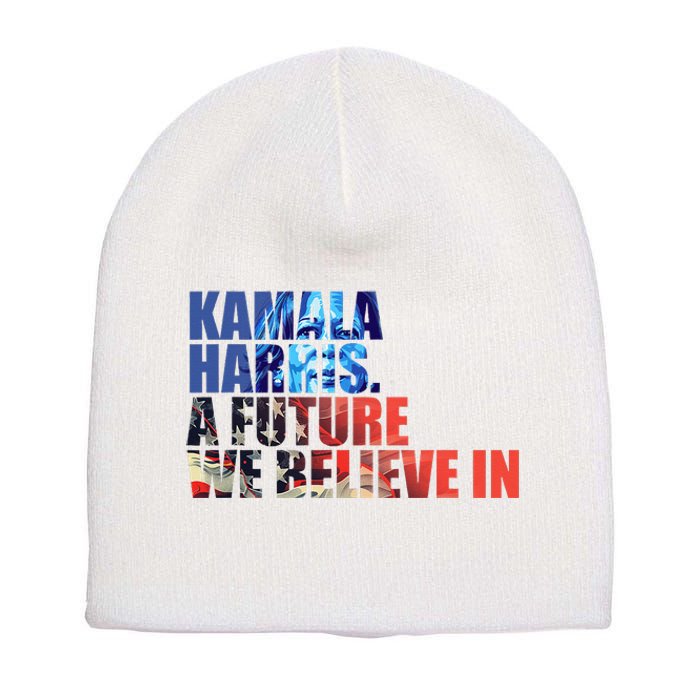 Kamala Harris 2024 Presidential Campaign Short Acrylic Beanie