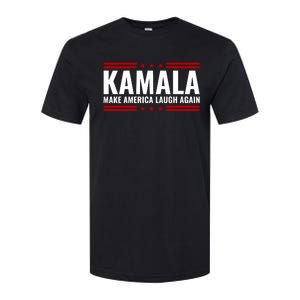 Kamala Harris 2024 Make America Laugh Again Softstyle CVC T-Shirt