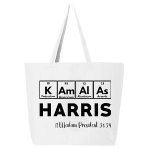 Kamala Harris 2024 For President Vote First Female President 25L Jumbo Tote