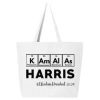 Kamala Harris 2024 For President Vote First Female President 25L Jumbo Tote