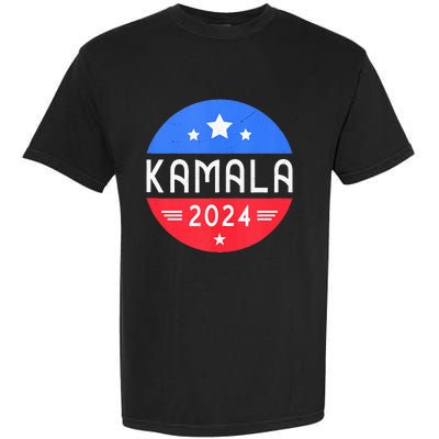 Kamala Harris 2024 For President Democrat Women Presidente Garment-Dyed Heavyweight T-Shirt