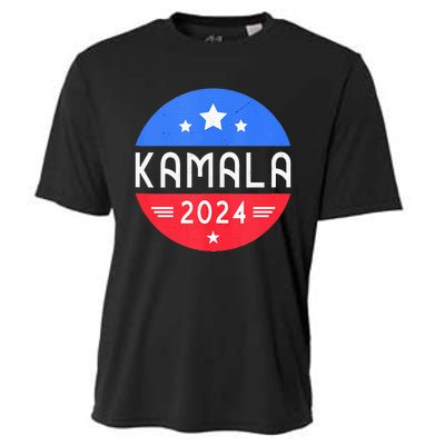 Kamala Harris 2024 For President Democrat Women Presidente Cooling Performance Crew T-Shirt