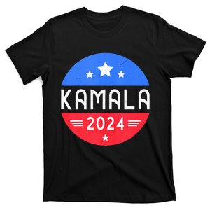 Kamala Harris 2024 For President Democrat Women Presidente T-Shirt