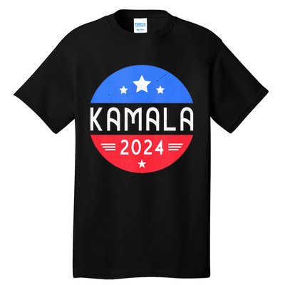 Kamala Harris 2024 For President Democrat Women Presidente Tall T-Shirt