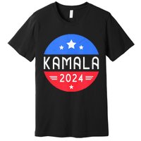 Kamala Harris 2024 For President Democrat Women Presidente Premium T-Shirt