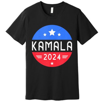 Kamala Harris 2024 For President Democrat Women Presidente Premium T-Shirt