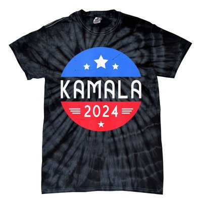 Kamala Harris 2024 For President Democrat Women Presidente Tie-Dye T-Shirt