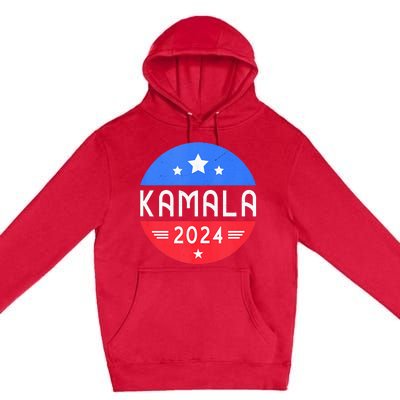 Kamala Harris 2024 For President Democrat Women Presidente Premium Pullover Hoodie