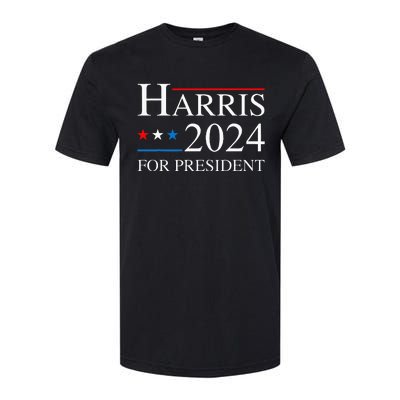 Kamala Harris 2024 For President Election Campaign Softstyle® CVC T-Shirt