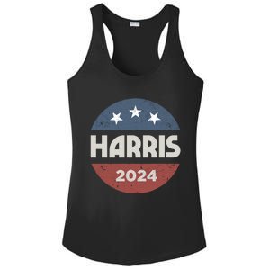 Kamala Harris 2024 For President Campaign Ladies PosiCharge Competitor Racerback Tank