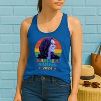 Kamala Harris 2024 Vote President Kamala Election 2024 Womens Tank Top