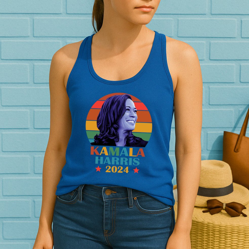 Kamala Harris 2024 Vote President Kamala Election 2024 Womens Tank Top