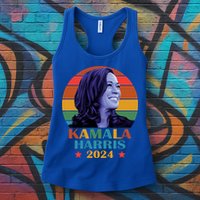 Kamala Harris 2024 Vote President Kamala Election 2024 Womens Tank Top