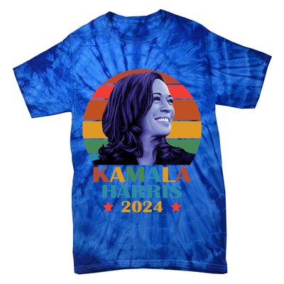 Kamala Harris 2024 Vote President Kamala Election 2024 Tie-Dye T-Shirt