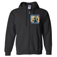 Kamala Harris 2024 For President Campaign Lady Liberty Torch Full Zip Hoodie