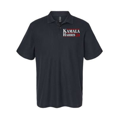 Kamala Harris 2024 For President Campaign Softstyle Adult Sport Polo