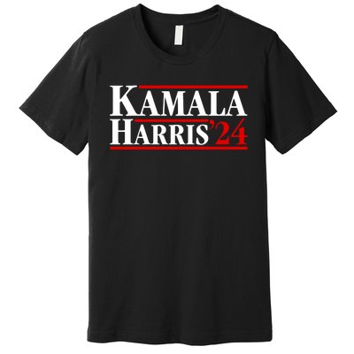 Kamala Harris 2024 For President Campaign Premium T-Shirt